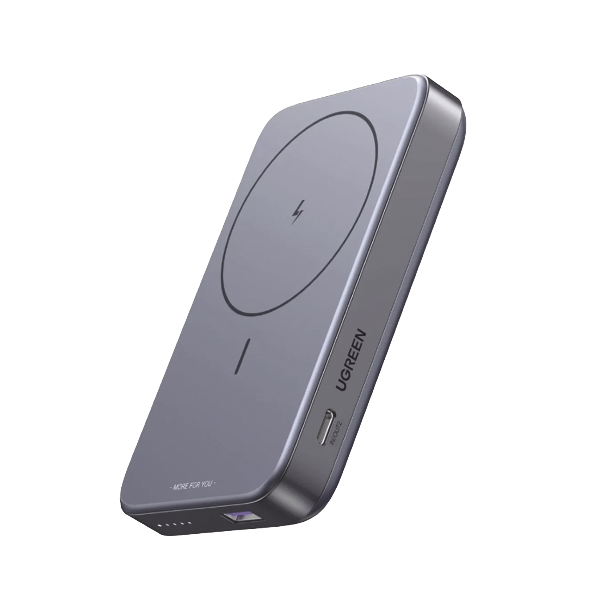 Power Bank MagSafe de 10000mAh NEXODE | 20W | 1 USB-C | 1 USB-A | Carga Rápida bidireccional | Soporta modo Standby | Soporte Plegable | Ultra Delgado | Ultra ligero | Compatible con iPhone 15/14/13/12 | Color Gris. Power Bank MagSafe de 10000mAh NEXODE | 20W | 1 USB-C | 1 USB-A | Carga Rápida bidireccional | Soporta modo Standby | Soporte Plegable | Ultra Delgado | Ultra ligero | Compatible con iPhone 15/14/13/12 | Color Gris.